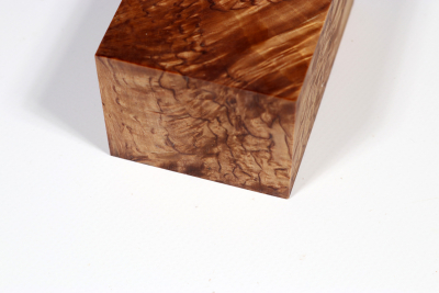 Block Karelische Maserbirke stabilisiert 88x60x50mm - Stabi3069