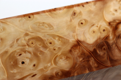 Block Horse Chestnut Burl stabilized  112x70x36mm - Stabi3050