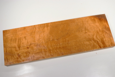 Board Honduran Mahogany / Swietenia curly 510x170x30mm - Swiet0130