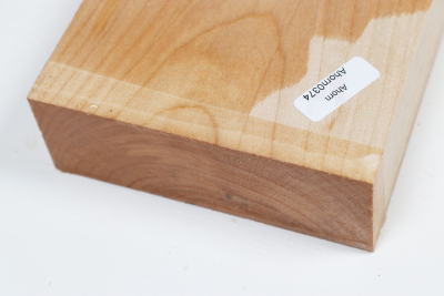 Board Qulited Maple plain 475x100x35mm - Ahorn0374