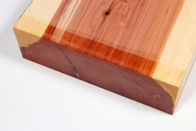 Brettabschnitt Florida-Zeder 240x170x50mm - Zed0318