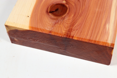 Board Eastern Red Cedar 345x170x50mm - Zed0380