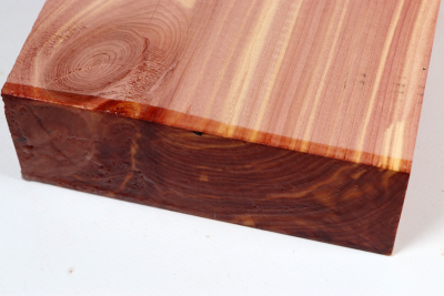 Board Eastern Red Cedar 355x140x50mm - Zed0379