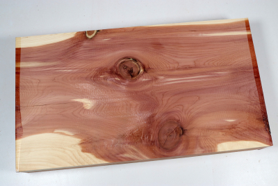 Board Eastern Red Cedar 380x215x50mm - Zed0377