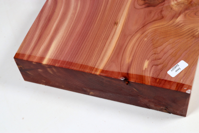 Board Eastern Red Cedar 380x215x50mm - Zed0377