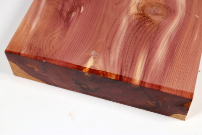 Board Eastern Red Cedar 380x215x50mm - Zed0377