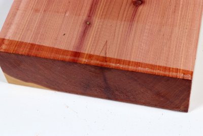 Board Eastern Red Cedar 395x165x50mm - Zed0383