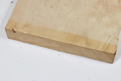 Brettabschnitt Holunder 385x145x26mm - Holu0125