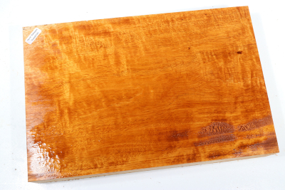 Brettabschnitt Honduras Mahagoni / Swietenia curly 315x205x50mm - Swiet0147
