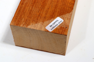 Brettabschnitt Honduras Mahagoni / Swietenia curly 360x73x50mm - Swiet0148