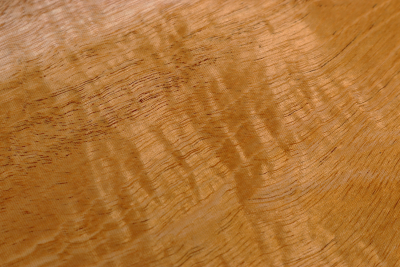 Brettabschnitt Honduras Mahagoni / Swietenia curly 660x195x29mm - Swiet0124