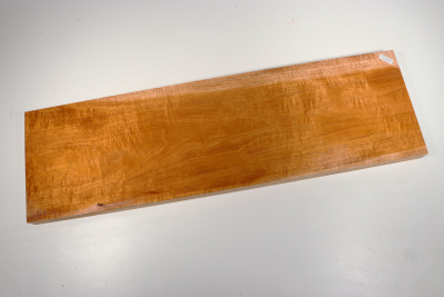 Brettabschnitt Honduras Mahagoni / Swietenia curly 660x195x29mm - Swiet0124