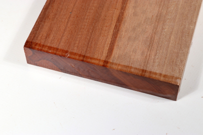 Brettabschnitt Makore 375x130x25mm - Mako0036