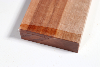 Brettabschnitt Makore 390x83x25mm - Mako0043
