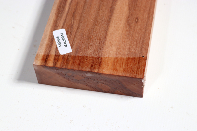 Brettabschnitt Makore 390x83x25mm - Mako0044