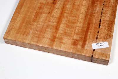 Brettabschnitt Marri, Red Gum curly 345x170x17mm - Marri0179