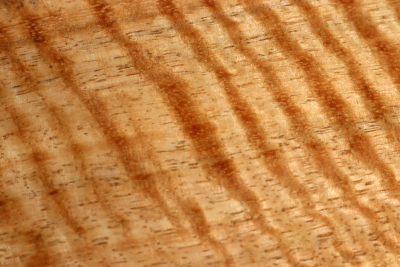Board Marri, Red Gum curly 380x120x17mm - Marri0193