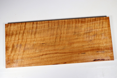 Brettabschnitt Marri, Red Gum curly 380x155x17mm - Marri0133