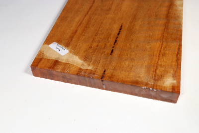 Board Marri, Red Gum curly 380x155x17mm - Marri0133