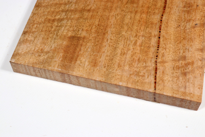 Brettabschnitt Marri, Red Gum curly 385x190x20mm - Marri0178