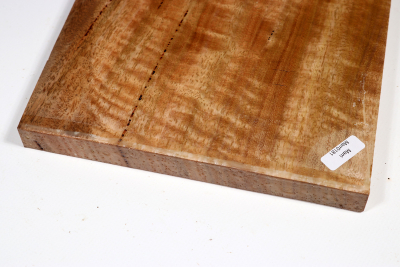Brettabschnitt Marri, Red Gum curly 390x195x20mm - Marri0181