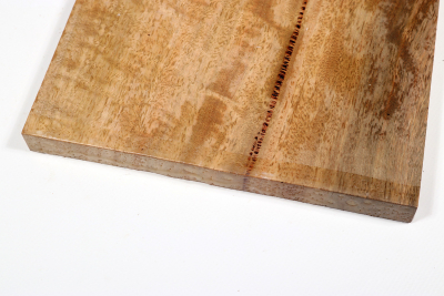 Brettabschnitt Marri, Red Gum curly 390x195x20mm - Marri0181