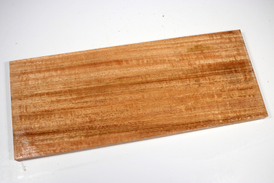 Brettabschnitt Marri, Red Gum curly 400x160x17mm - Marri0175