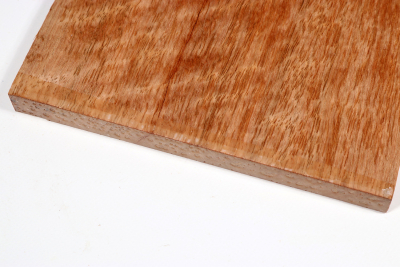 Brettabschnitt Marri, Red Gum curly 400x195x17mm - Marri0186