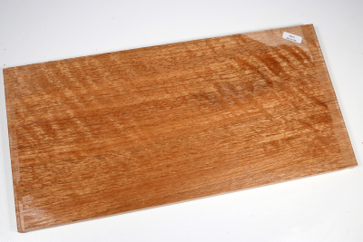 Brettabschnitt Marri, Red Gum curly 400x195x17mm - Marri0186