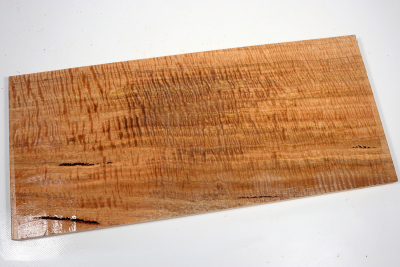 Brettabschnitt Marri, Red Gum curly 475x210x17mm - Marri0199