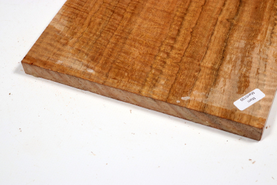 Brettabschnitt Marri, Red Gum curly 475x210x17mm - Marri0199