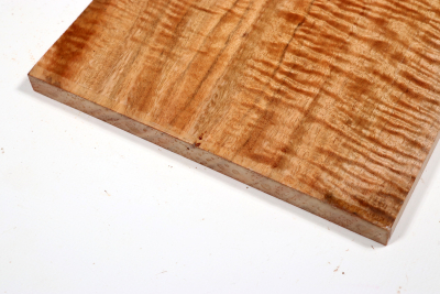 Brettabschnitt Marri, Red Gum curly 475x210x17mm - Marri0199