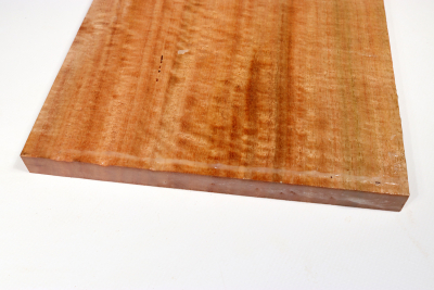 Board Marri, Red Gum curly 495x205x17mm - Marri0136