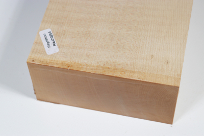 Brettabschnitt Riegelahorn 290x120x57mm - RieAh0284