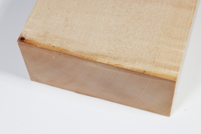Brettabschnitt Riegelahorn 290x120x57mm - RieAh0284