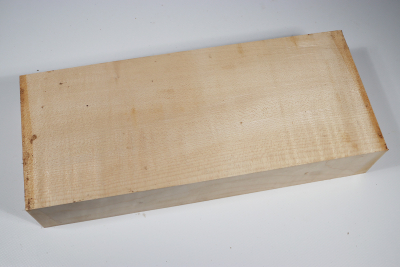 Brettabschnitt Riegelahorn 310x130x56mm - RieAh0287
