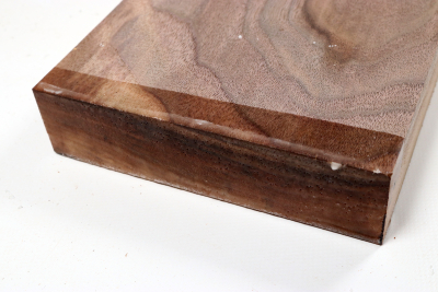 Brettabschnitt Schwarznuss 640x160x38mm - NusBM1272