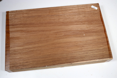 Brettabschnitt Teak 375x235x48mm - Teak0072