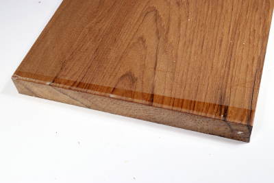 Brettabschnitt Teak 500x285x33mm - Teak0068