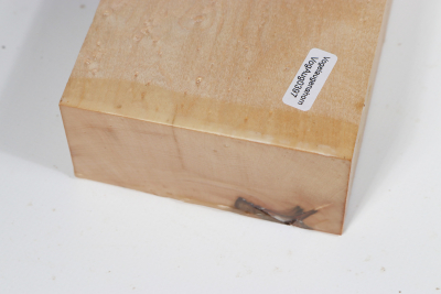 Brettabschnitt Vogelaugenahorn 285x100x50mm - VogAug0397