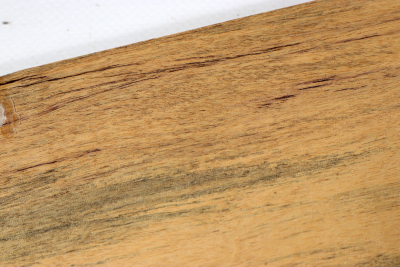 Brettabschnitt schwarz-weisses Ebenholz 475x105x16mm - Sweben0680