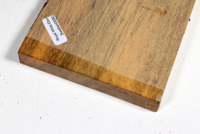Brettabschnitt schwarz-weisses Ebenholz 475x105x16mm - Sweben0680