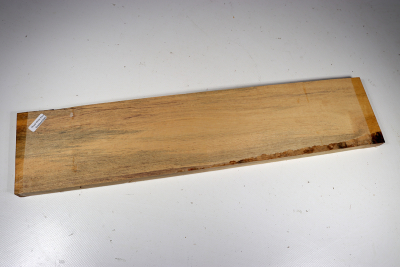 Brettabschnitt schwarz-weisses Ebenholz 475x105x16mm - Sweben0680