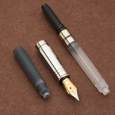 Conversion Kit Gentleman Jr. Fountain Pen Rhodium