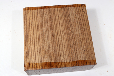 Drechselklotz Zebrano 165x165x72mm - Zebr0729