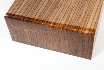 Drechselklotz Zebrano 175x175x75mm - Zebr0725