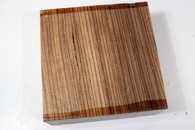 Drechselklotz Zebrano 175x175x75mm - Zebr0727