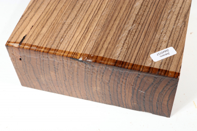 Drechselklotz Zebrano 175x175x75mm - Zebr0727