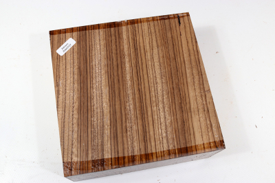 Drechselklotz Zebrano 175x175x75mm - Zebr0727