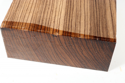 Block Zebrawood 175x175x75mm - Zebr0728